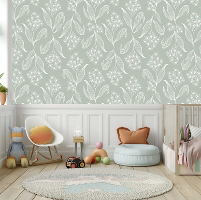 Peaceful - Nursery Childrens Luxury Bespoke Wallpapers