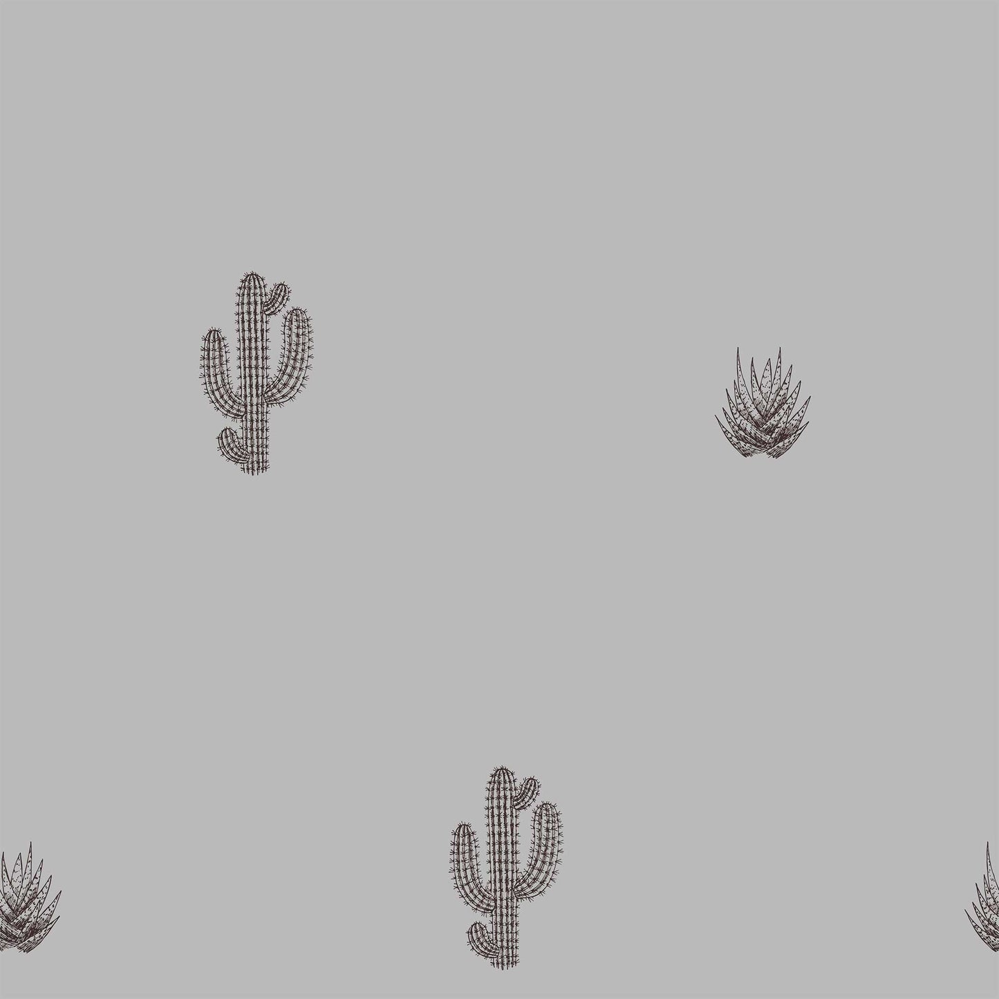 Desert Cacti - Nursery or Children's Bespoke Wallpaper