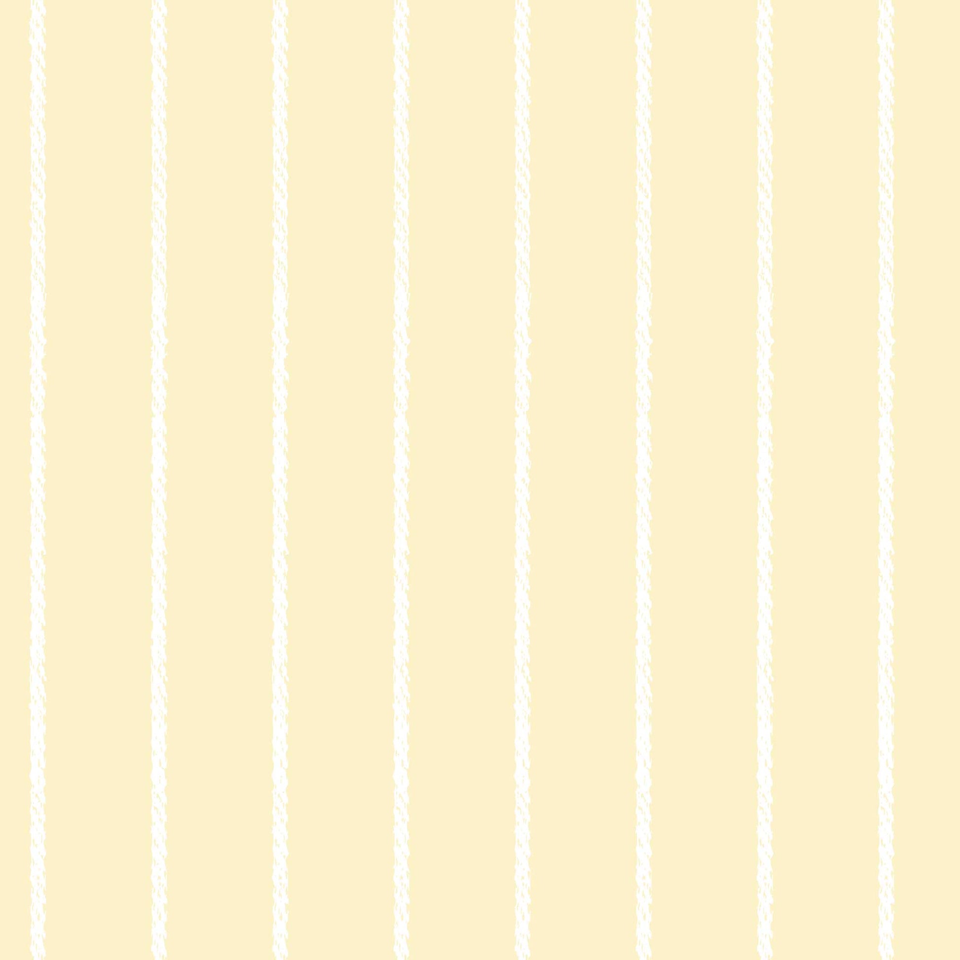 Yellow Corn Luxury Wallpaper for Childrens Bedrooms - Pinstripe rope effect design