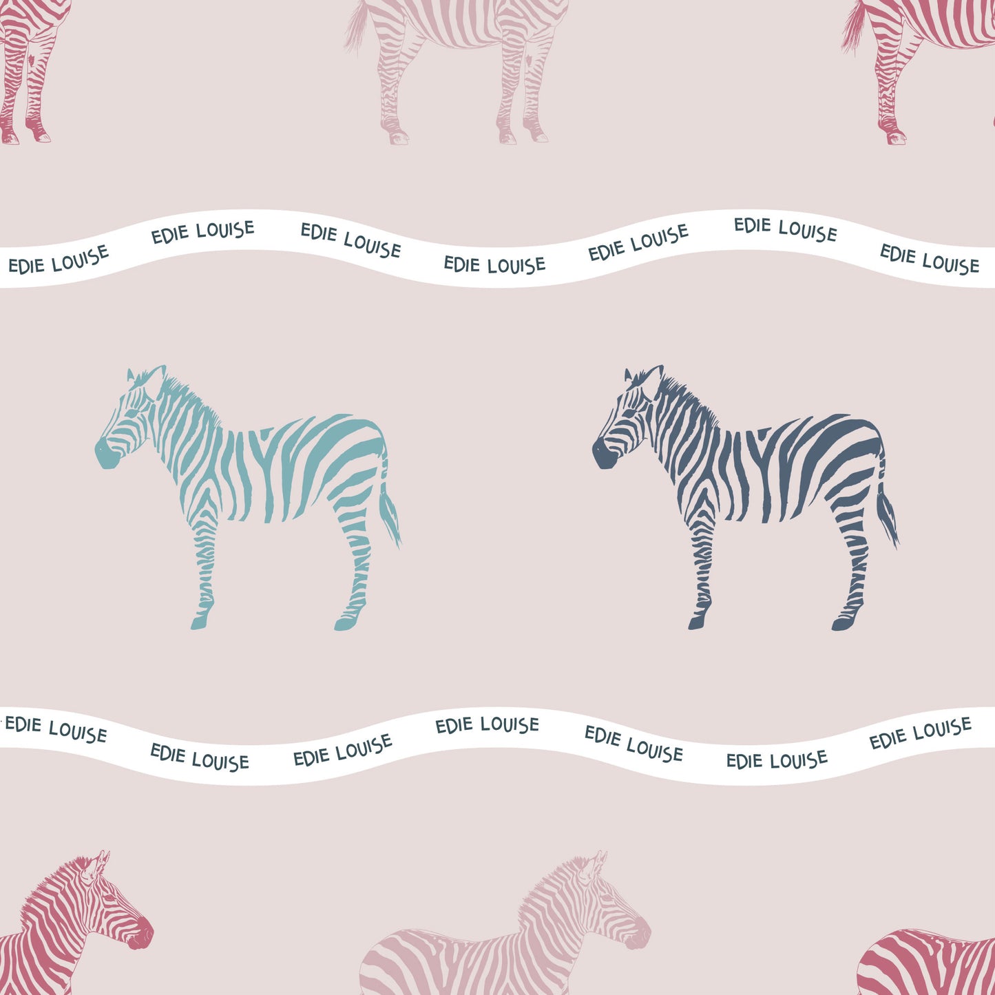 COOL AFRICAN ZEBRA  - MAIN DESIGN