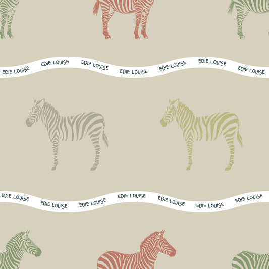 COOL AFRICAN ZEBRA  - MAIN DESIGN