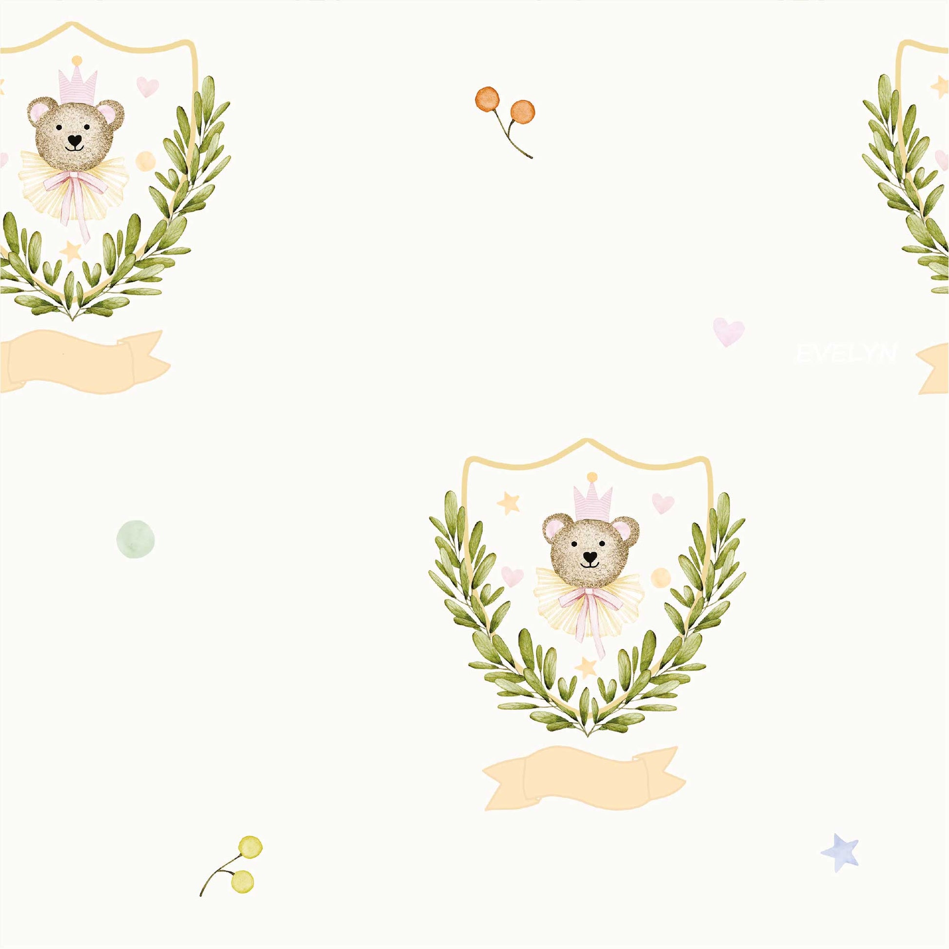 CUTE NAMED BABY CRESTS  - MAIN DESIGN