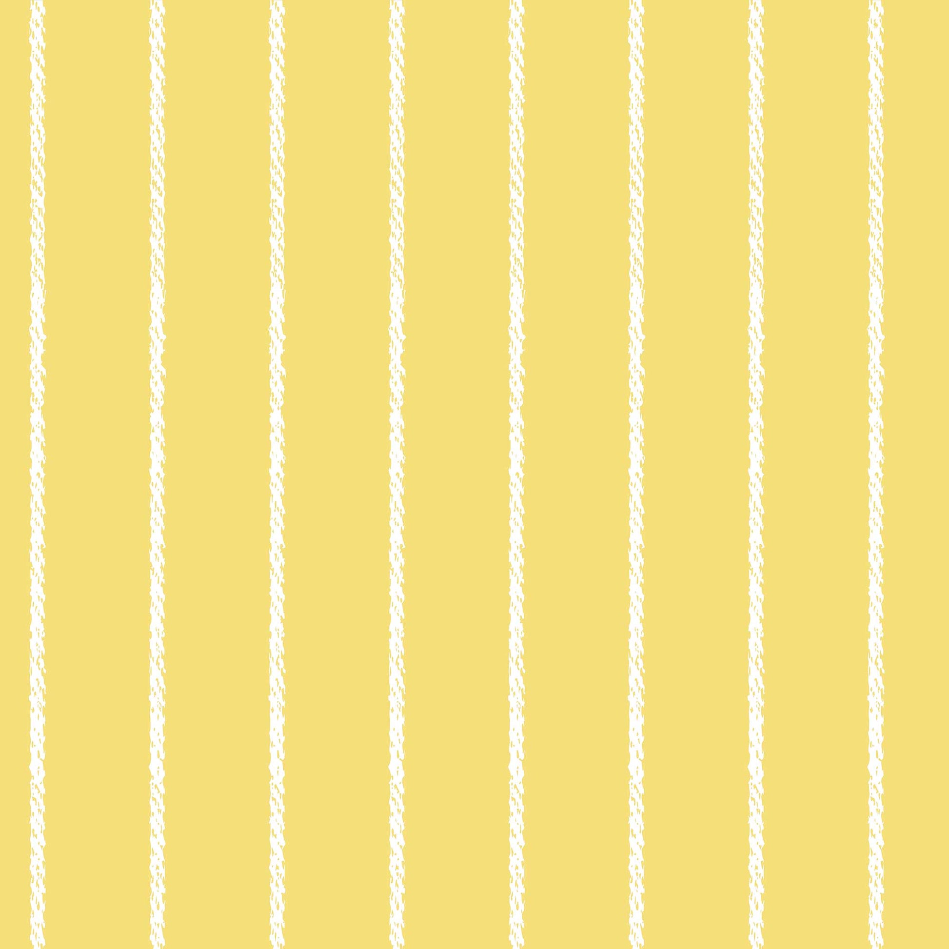 Yellow Meadow Luxury Wallpaper for Childrens Bedrooms - Pinstripe rope effect design