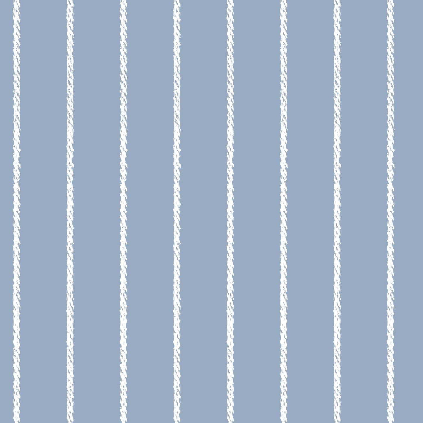 Denim Blue Luxury Wallpaper for Childrens Bedrooms - Pinstripe rope effect design