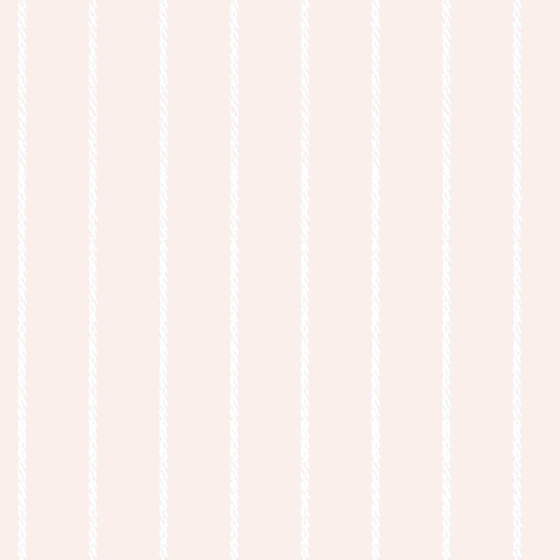 Pale Pink Luxury Wallpaper for Childrens Bedrooms - Pinstripe rope effect design